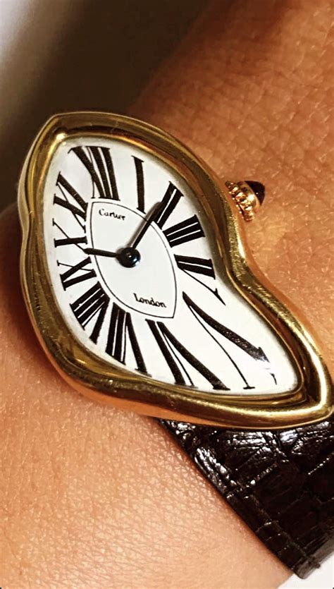 cartier crash watch review